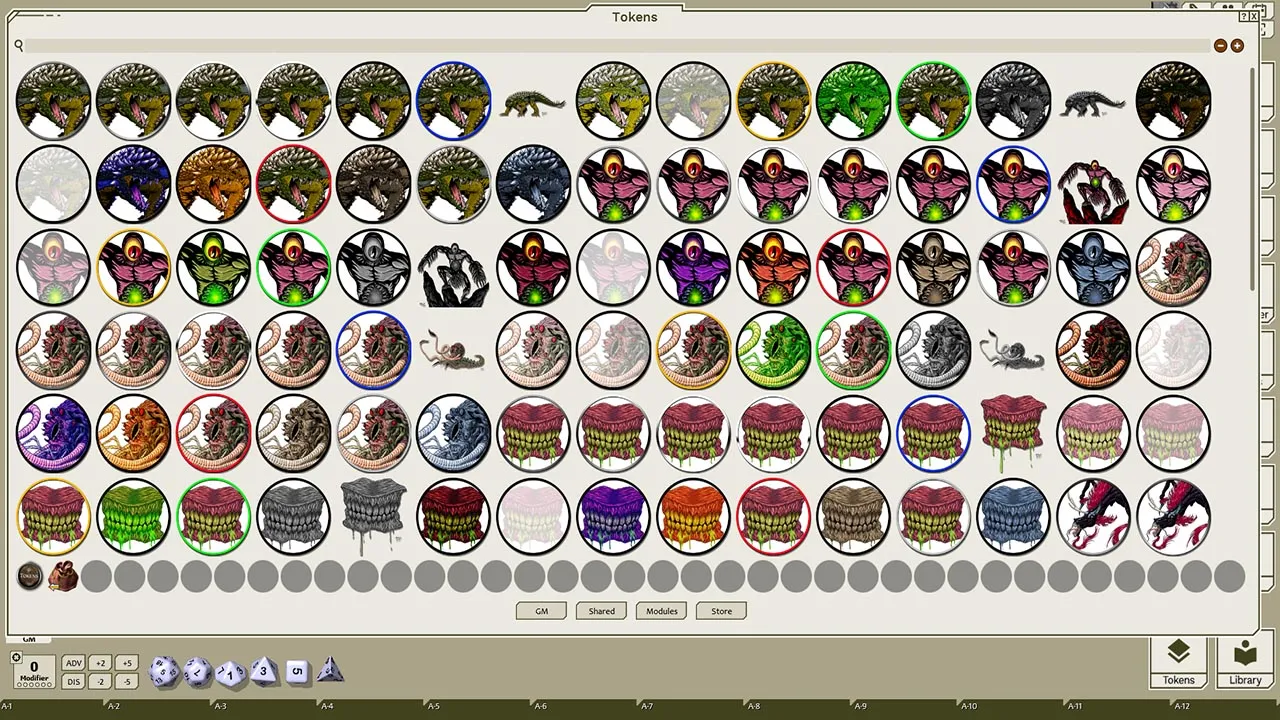 Fantasy Grounds - Strange Supernaturals, Volume 11 (Token Pack) Screenshot 3