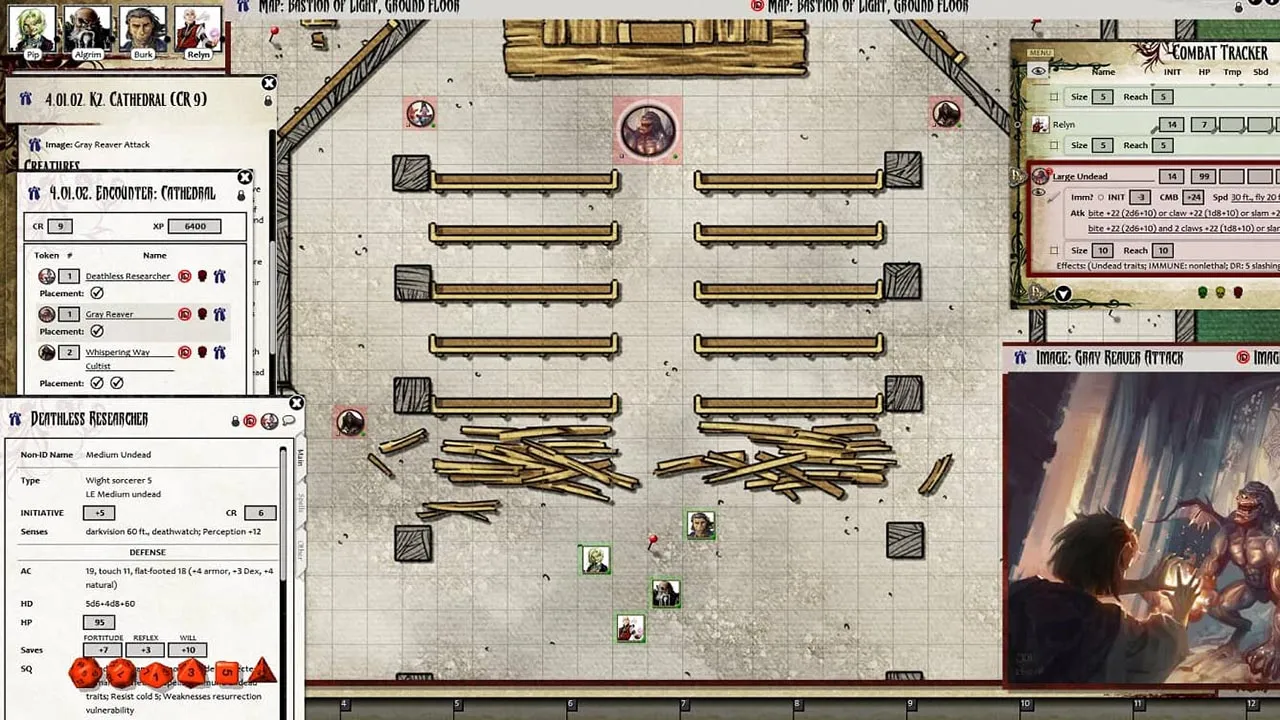 Fantasy Grounds - Pathfinder RPG - The Tyrant's Grasp AP 2: Eulogy for Roslar's Coffer (PFRPG) Screenshot 4