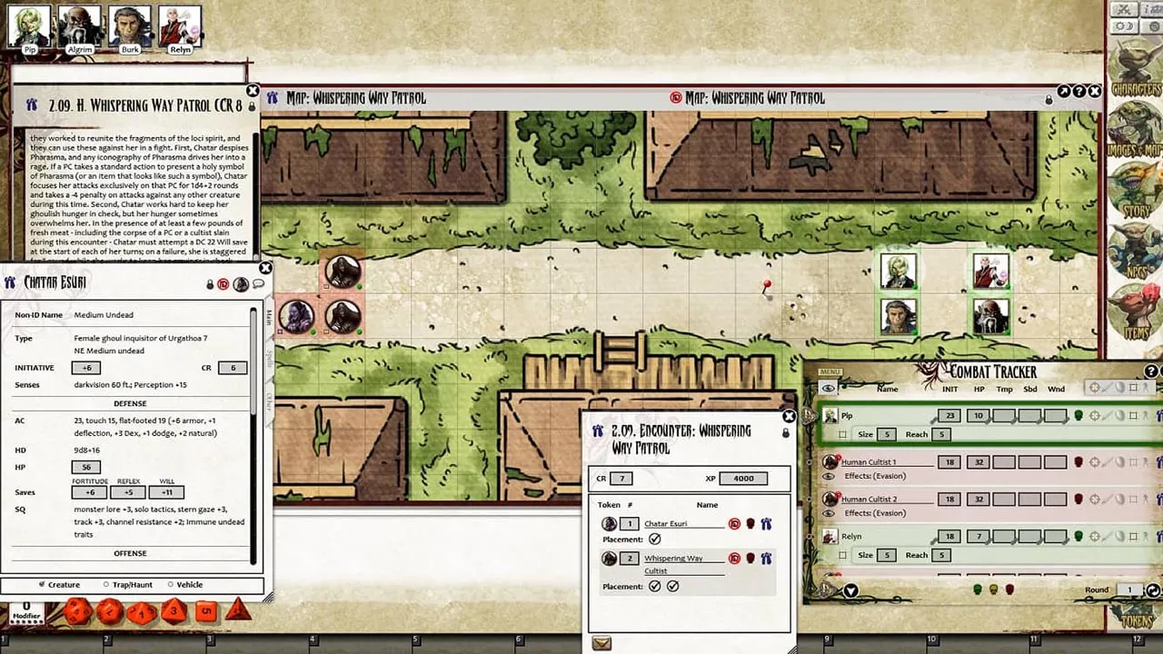 Fantasy Grounds - Pathfinder RPG - The Tyrant's Grasp AP 2: Eulogy for Roslar's Coffer (PFRPG) Screenshot 2