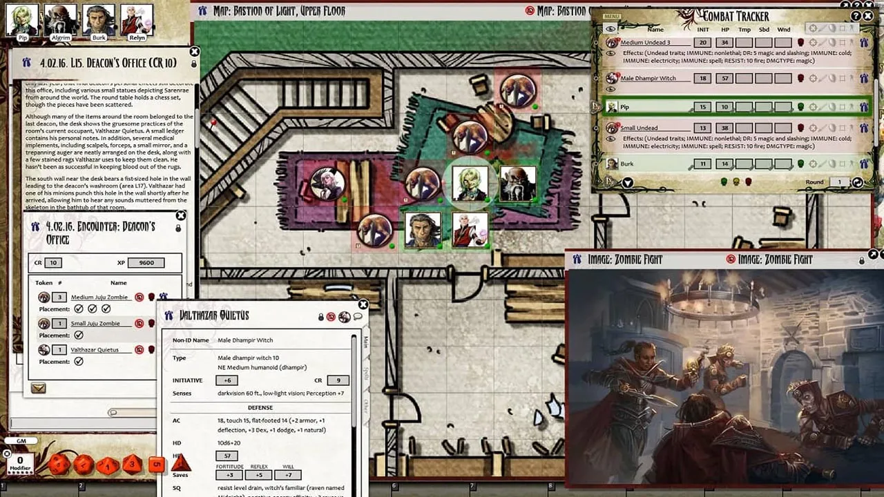 Fantasy Grounds - Pathfinder RPG - The Tyrant's Grasp AP 2: Eulogy for Roslar's Coffer (PFRPG) Screenshot 5