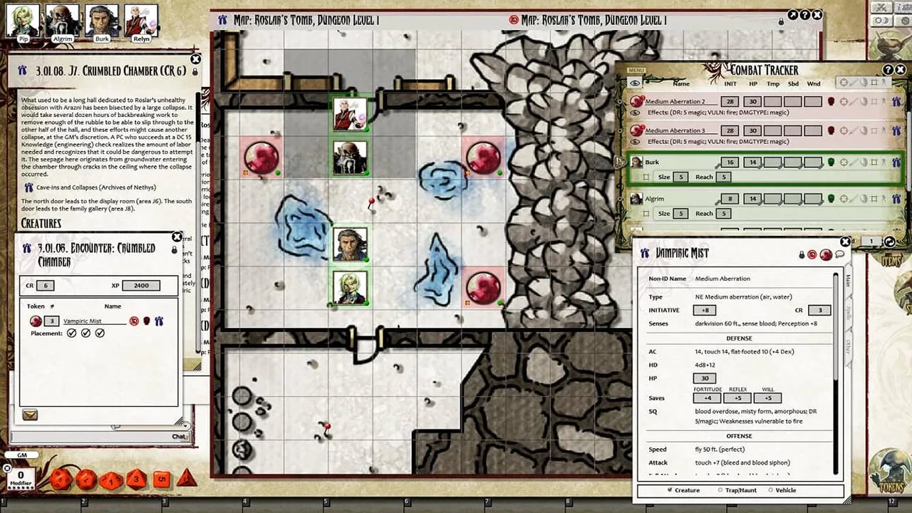 Fantasy Grounds - Pathfinder RPG - The Tyrant's Grasp AP 2: Eulogy for Roslar's Coffer (PFRPG) Screenshot 3