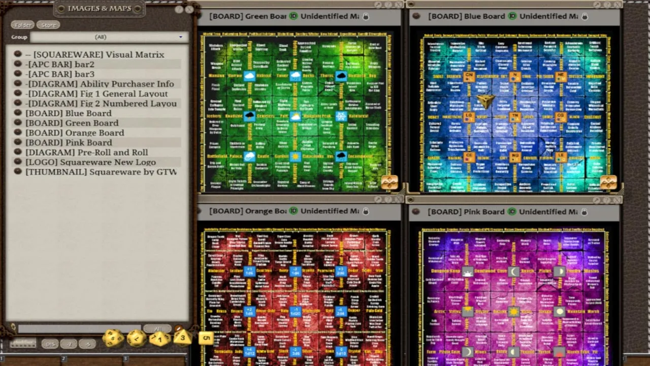Fantasy Grounds - Squareware (5E) Screenshot 5