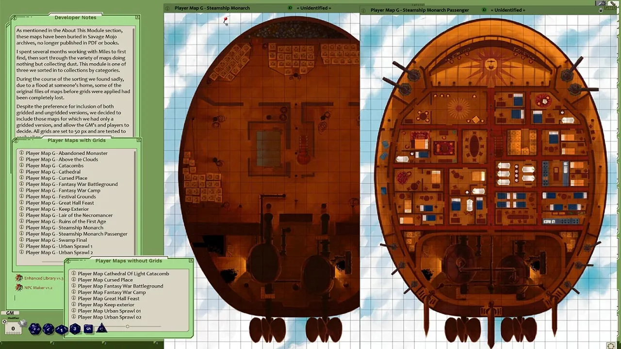 Fantasy Grounds - Map Pack Fantasy Locations (Map Pack) Screenshot 1