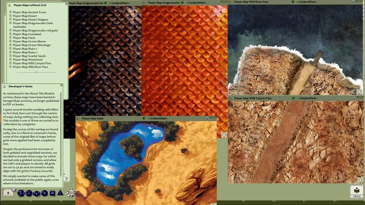 Fantasy Grounds - Map Pack Terrain and Battlemats (Map Pack) Screenshot 4
