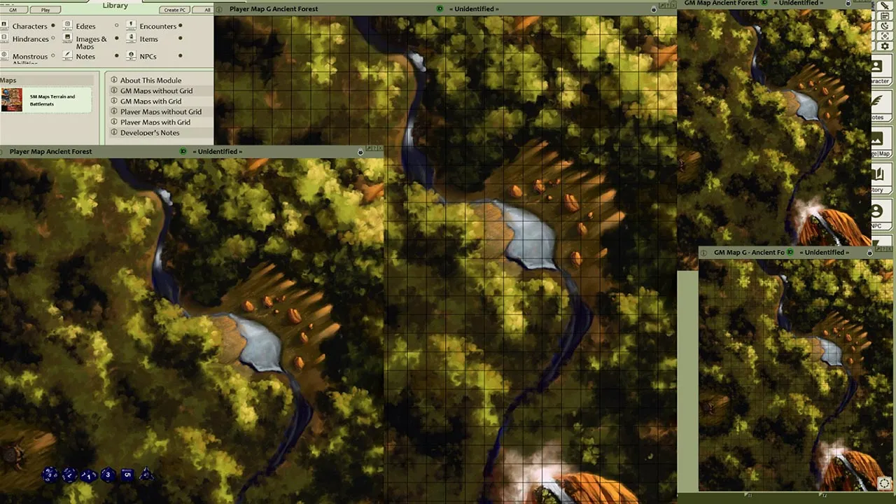 Fantasy Grounds - Map Pack Terrain and Battlemats (Map Pack) Screenshot 1