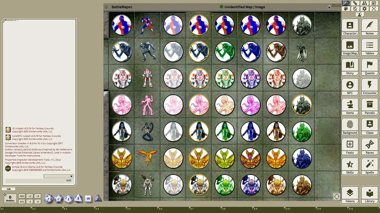 Fantasy Grounds - Supers, Volume 5 (Token Pack) Screenshot 0