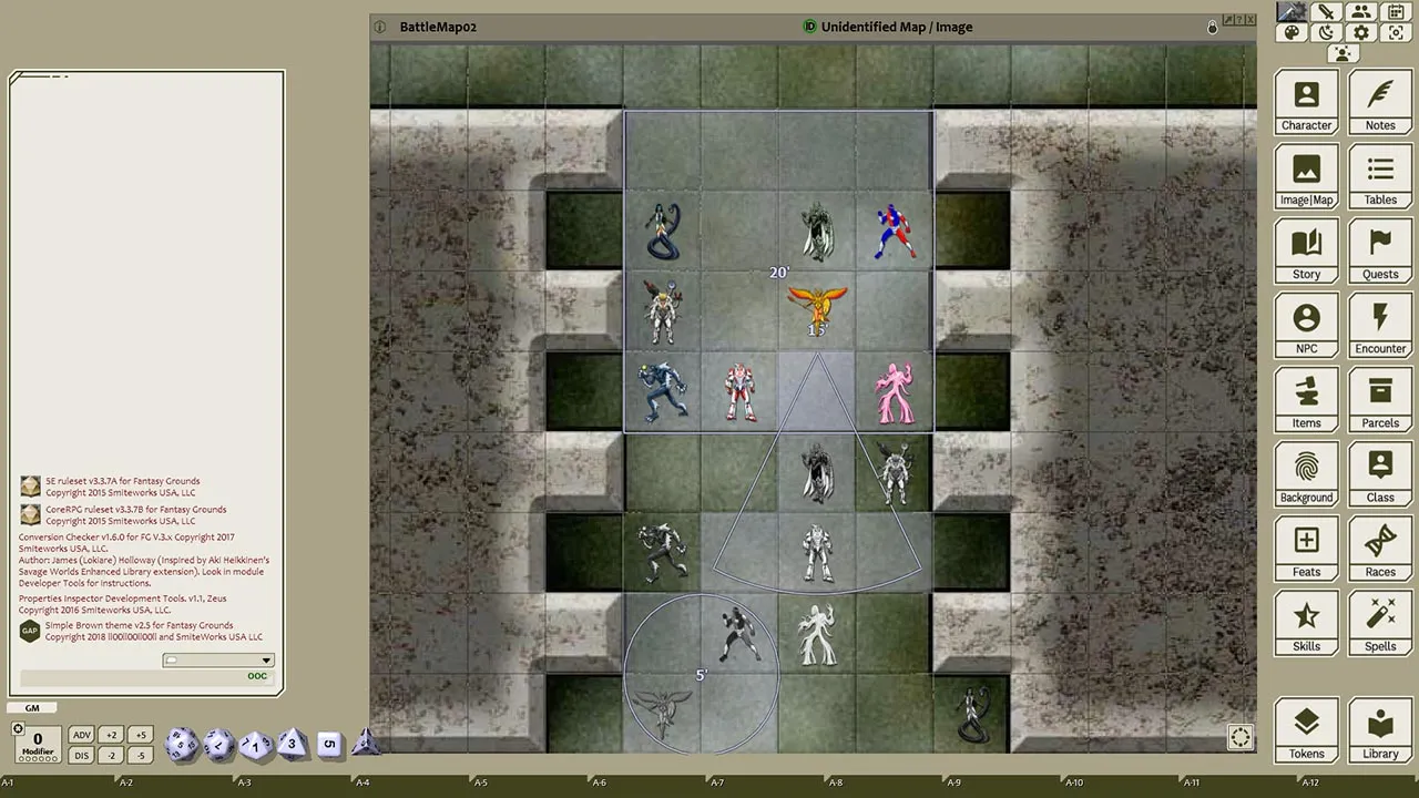 Fantasy Grounds - Supers, Volume 5 (Token Pack) Screenshot 1
