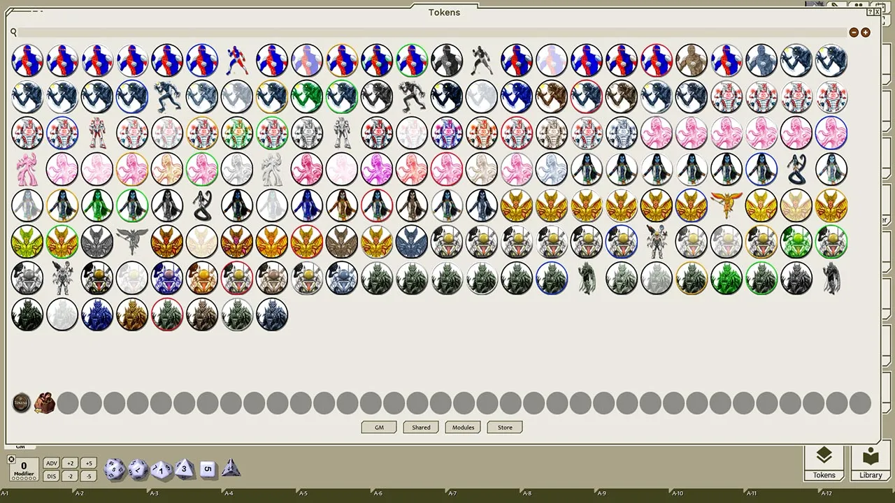 Fantasy Grounds - Supers, Volume 5 (Token Pack) Screenshot 2