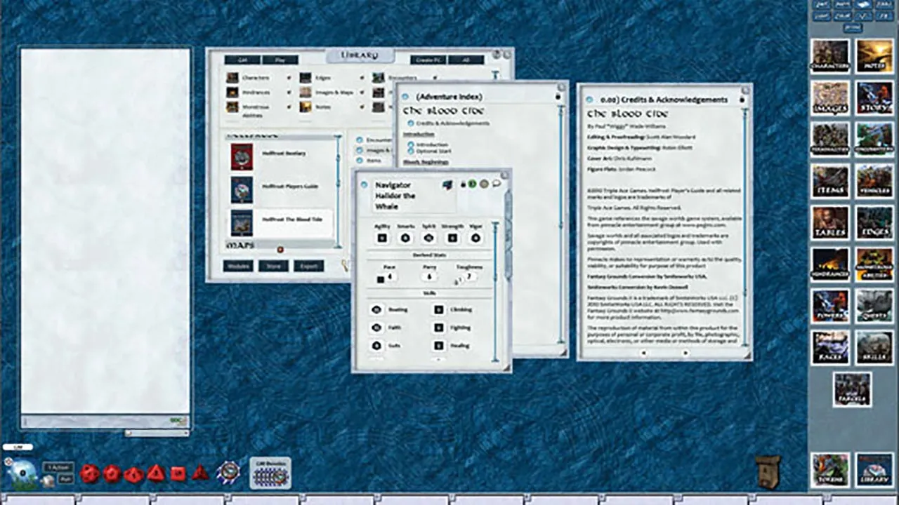 Fantasy Grounds - Hellfrost: The Blood Tide (Savage Worlds) Screenshot 2