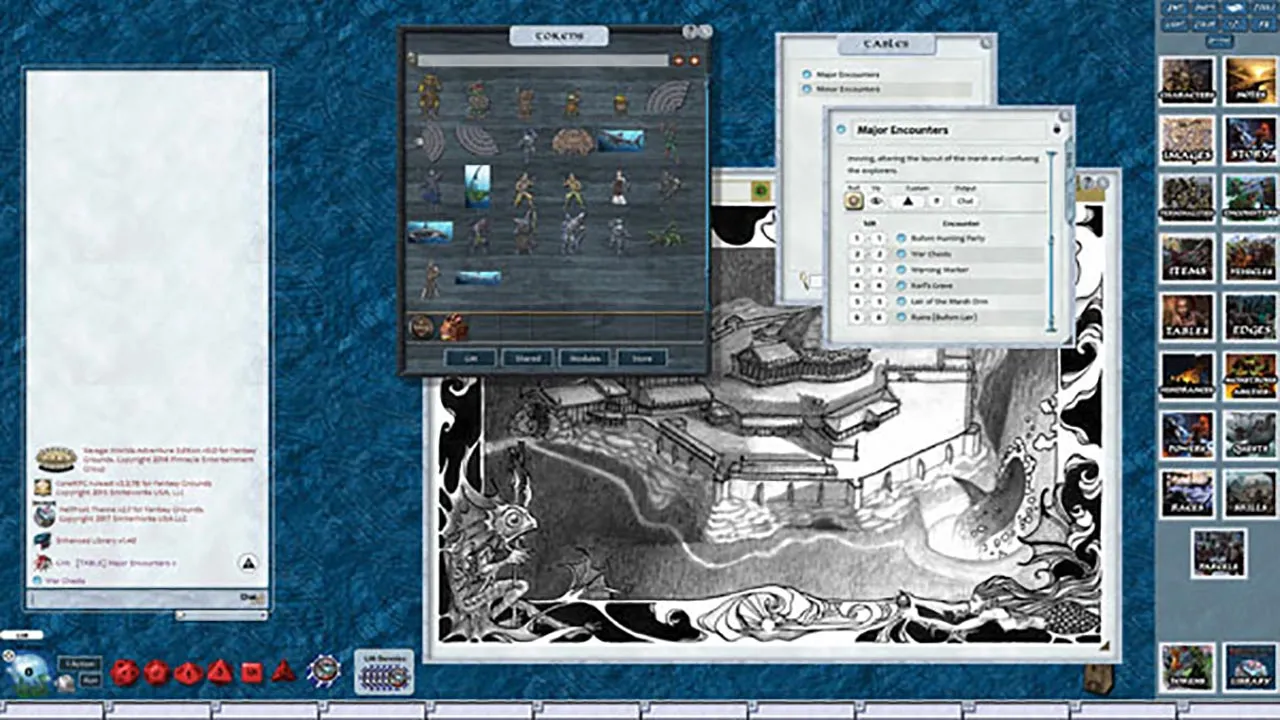 Fantasy Grounds - Hellfrost: The Blood Tide (Savage Worlds) Screenshot 4