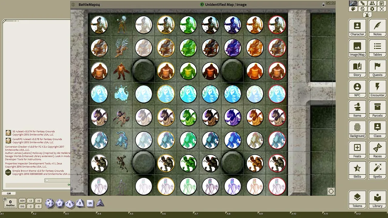 Fantasy Grounds - Strange Supernaturals, Volume 12 (Token Pack) Screenshot 1