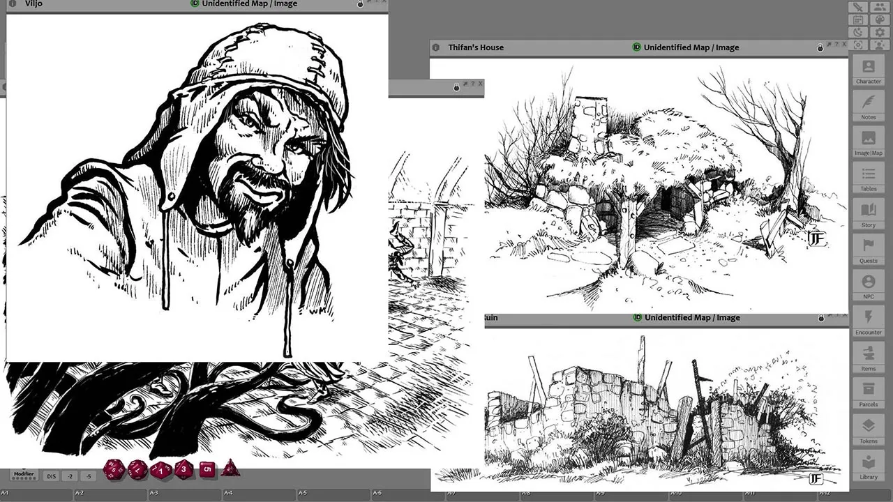 Fantasy Grounds - Gibbous Moon Collector's Edition (5E) Screenshot 2
