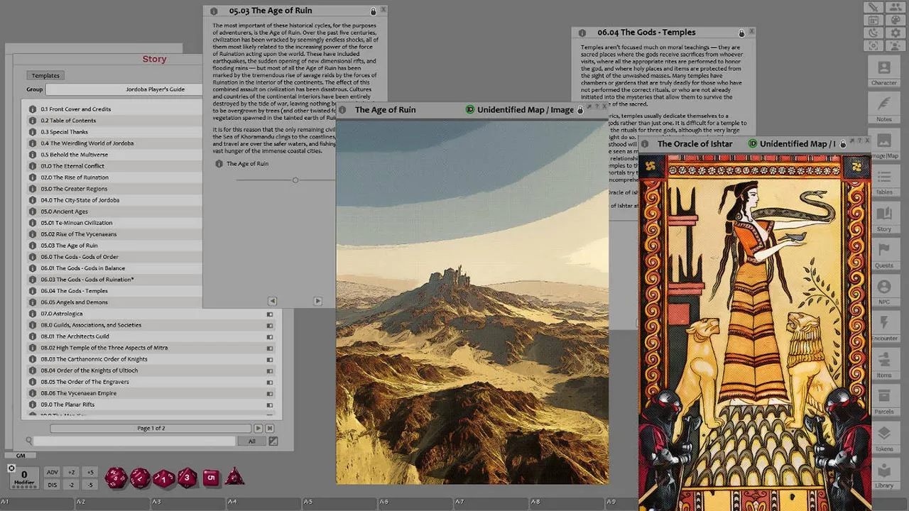 Fantasy Grounds - World of Jordoba Player Guide (Any Ruleset) Screenshot 2