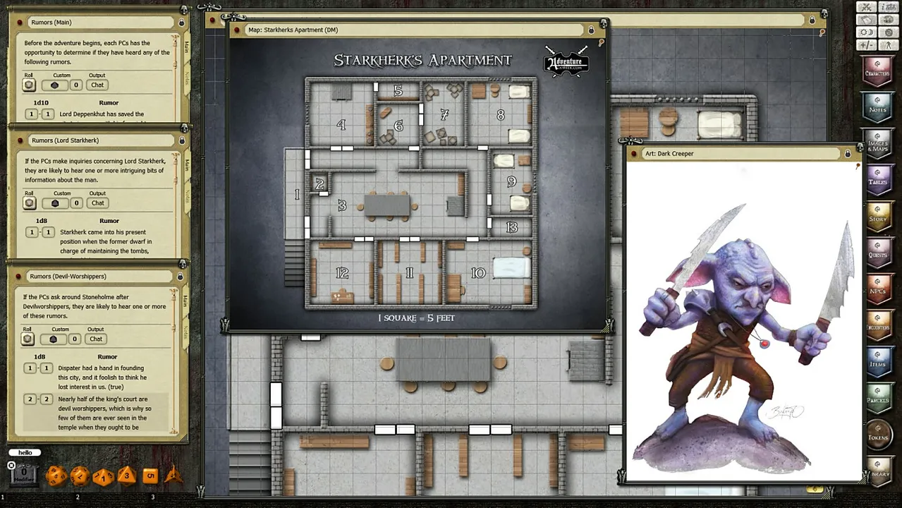 Fantasy Grounds - Death Comes to Stoneholme (PFRPG) Screenshot 1