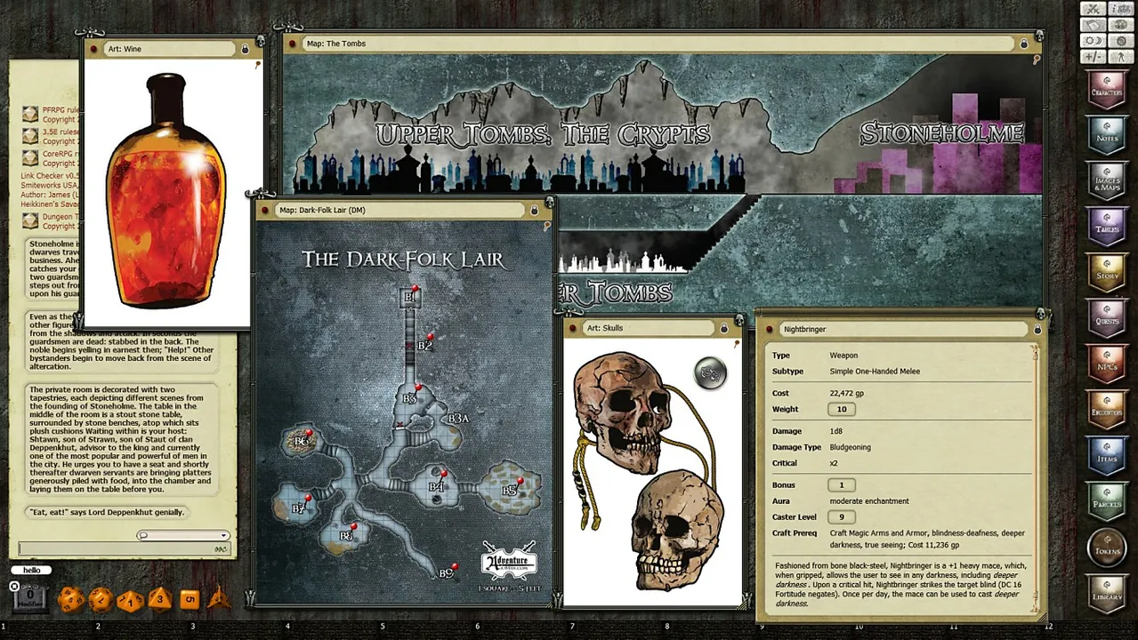 Fantasy Grounds - Death Comes to Stoneholme (PFRPG) Screenshot 2