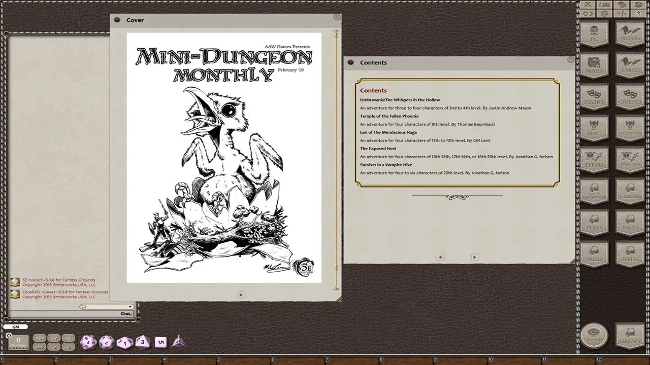 Fantasy Grounds - Mini-Dungeon Monthly #1 (5E) Screenshot 1