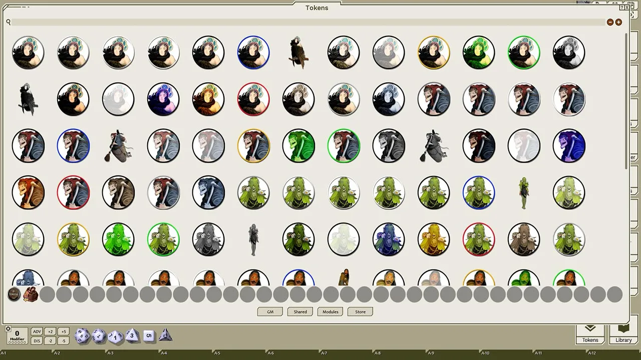 Fantasy Grounds - Strange Supernaturals, Volume 13 (Token Pack) Screenshot 0