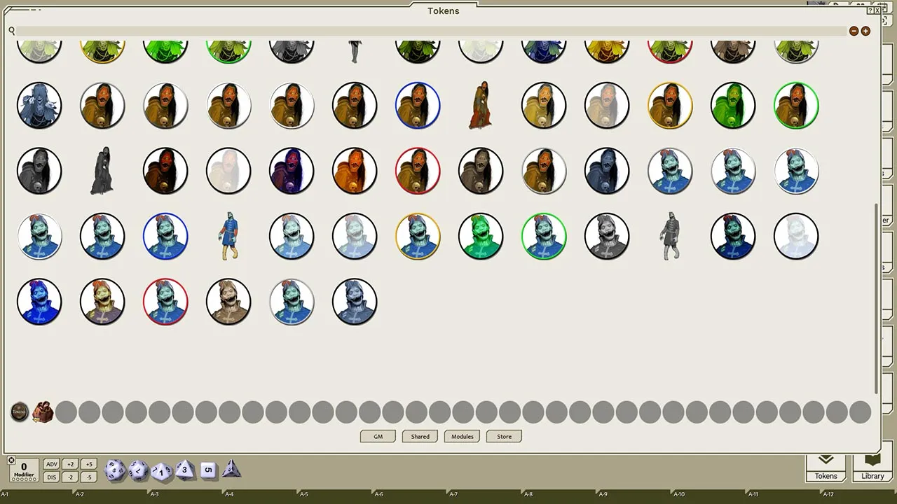 Fantasy Grounds - Strange Supernaturals, Volume 13 (Token Pack) Screenshot 1