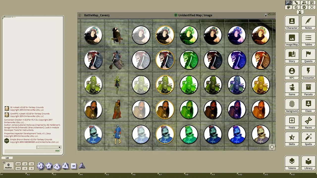 Fantasy Grounds - Strange Supernaturals, Volume 13 (Token Pack) Screenshot 2