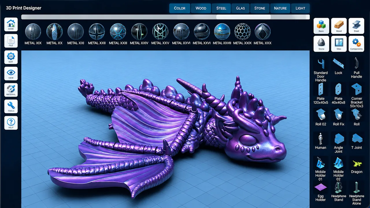 3D Print Designer Screenshot 1