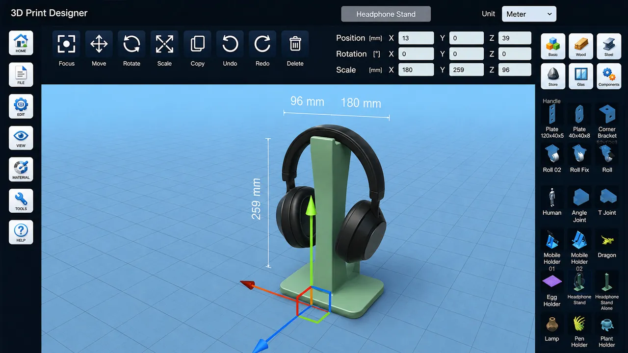 3D Print Designer Screenshot 3