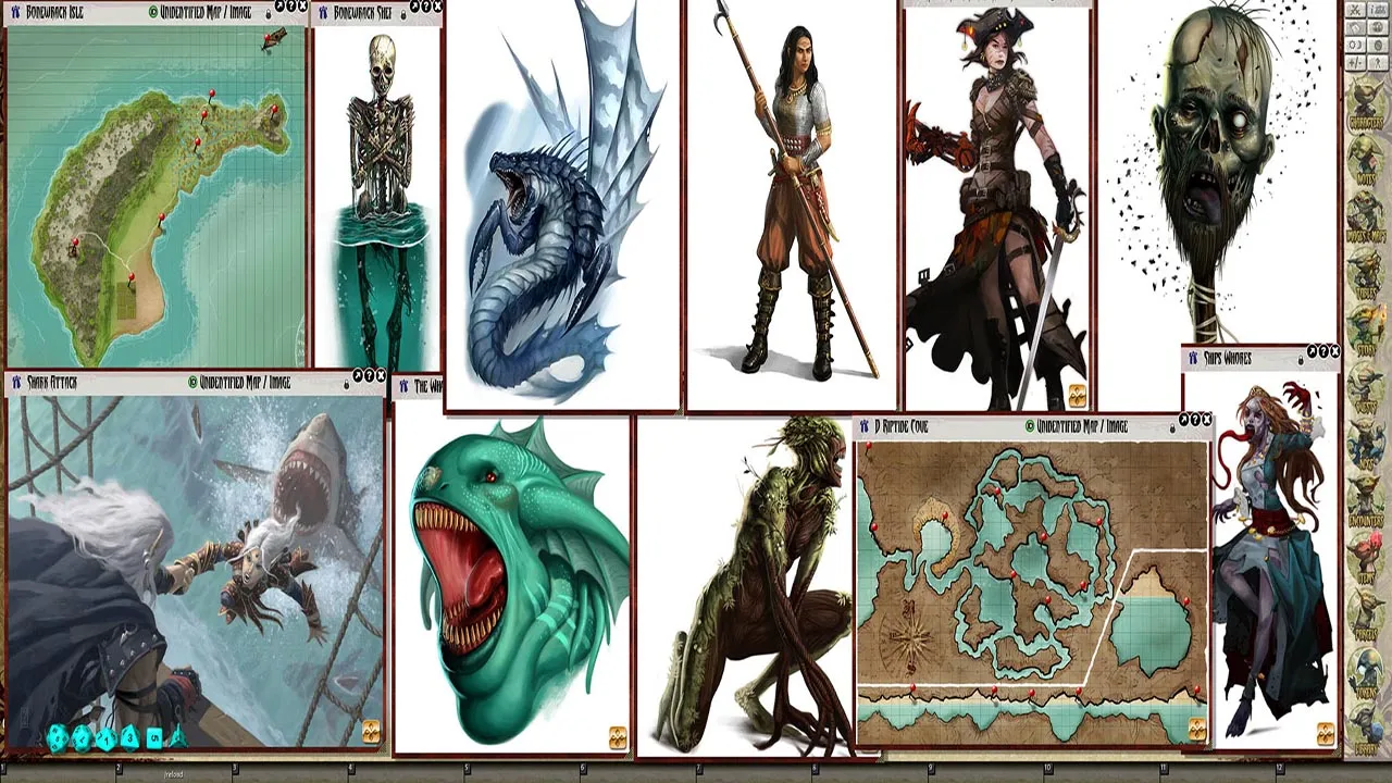 Fantasy Grounds - Pathfinder RPG - Skull & Shackles AP 1: The Wormwood Mutiny (PFRPG) Screenshot 1