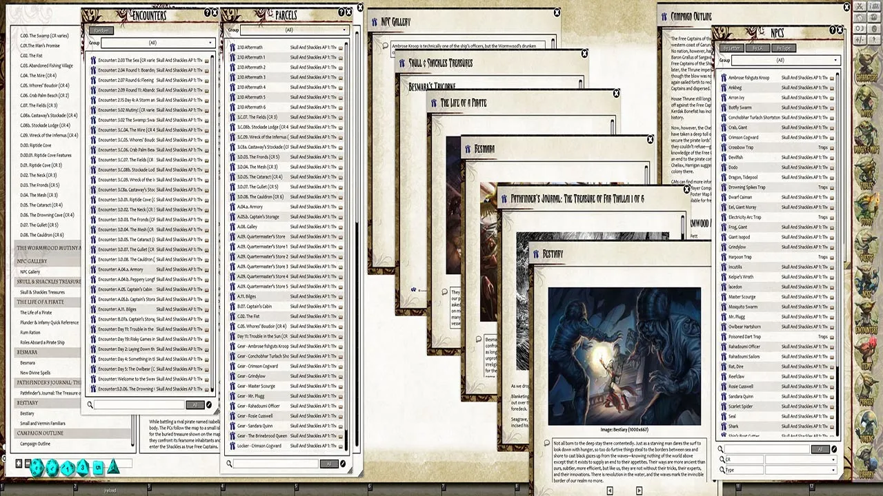 Fantasy Grounds - Pathfinder RPG - Skull & Shackles AP 1: The Wormwood Mutiny (PFRPG) Screenshot 3