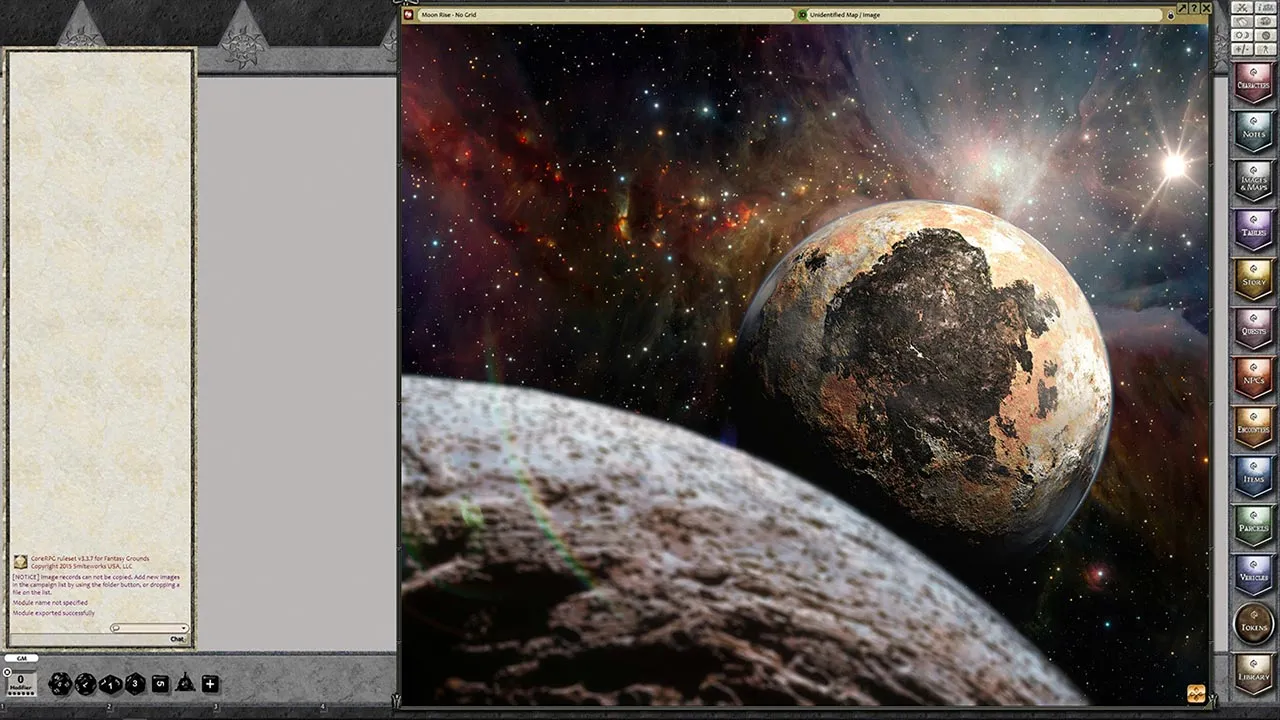 Fantasy Grounds - Star Battles: Space Map Pack (Map Pack) Screenshot 1