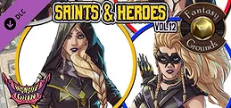 Fantasy Grounds - Saints & Heroes, Volume 12 (Token Pack)