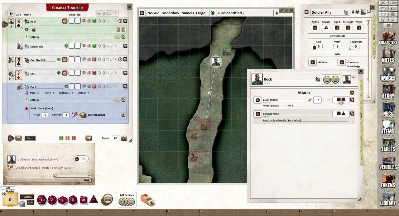 Fantasy Grounds - Savage Worlds Adventure Edition (SWADE) Screenshot 6