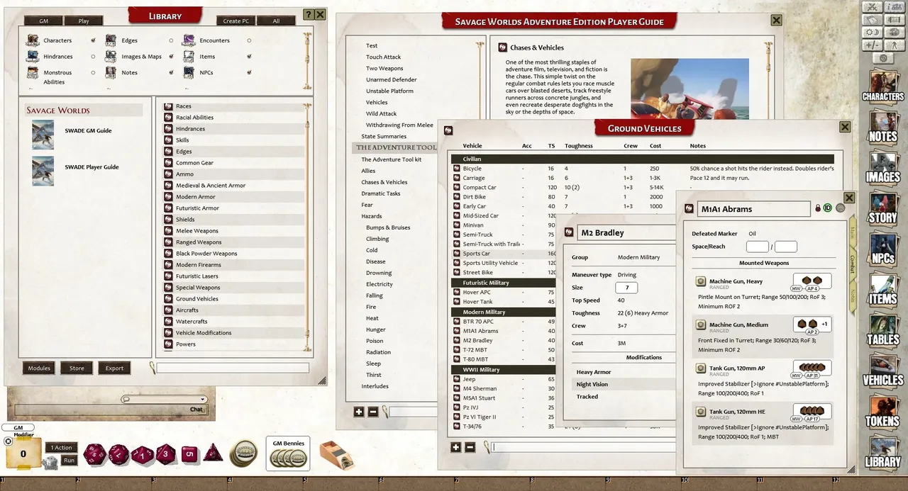 Fantasy Grounds - Savage Worlds Adventure Edition (SWADE) Screenshot 2