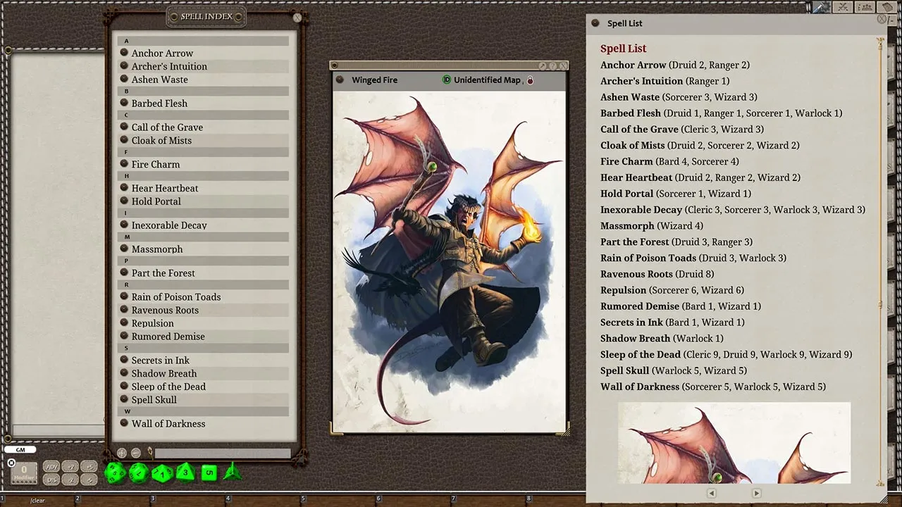 Fantasy Grounds - Libram of Lost Spells, Volume 2 (5E) Screenshot 1