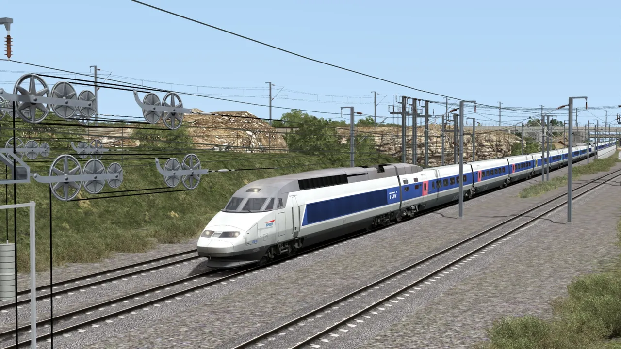 Train Simulator: TGV® Réseau & TGV-RDuplex EMU Add-On Screenshot 1