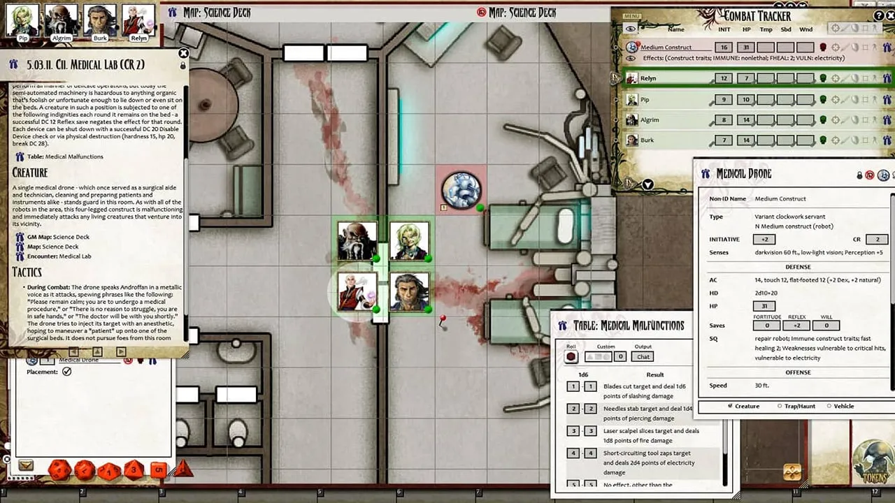 Fantasy Grounds - Pathfinder RPG - Iron Gods AP 1: Fires of Creation (PFRPG) Screenshot 3