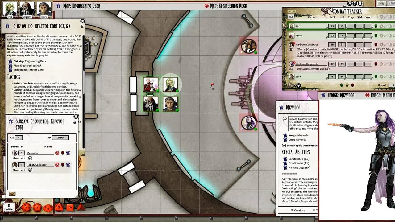 Fantasy Grounds - Pathfinder RPG - Iron Gods AP 1: Fires of Creation (PFRPG) Screenshot 4