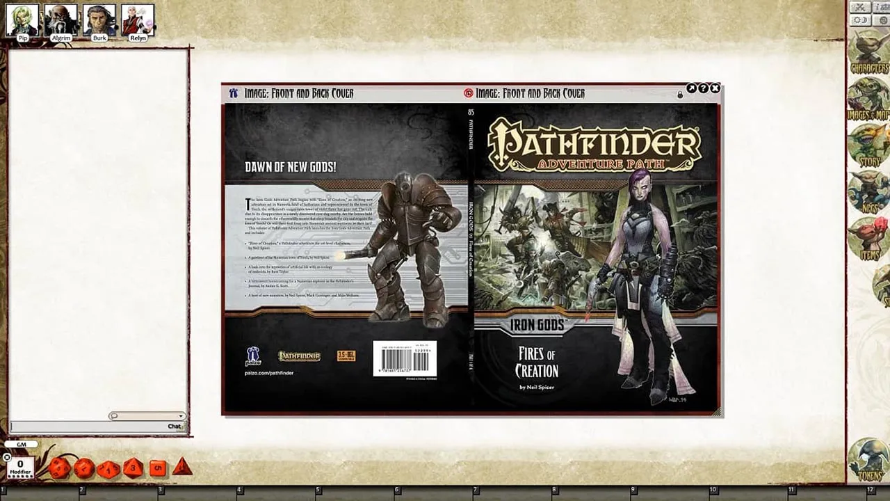 Fantasy Grounds - Pathfinder RPG - Iron Gods AP 1: Fires of Creation (PFRPG) Screenshot 5