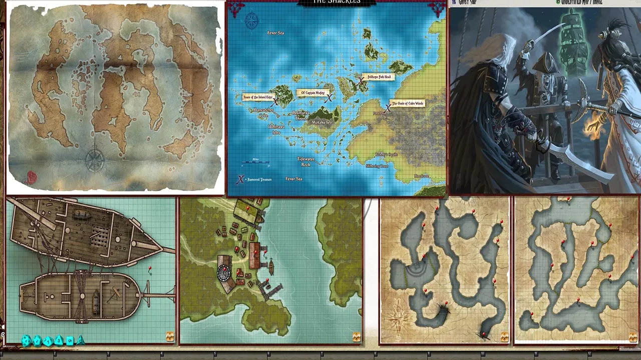 Fantasy Grounds - Pathfinder RPG - Skull & Shackles AP 2: Raiders of the Fever Sea (PFRPG) Screenshot 2