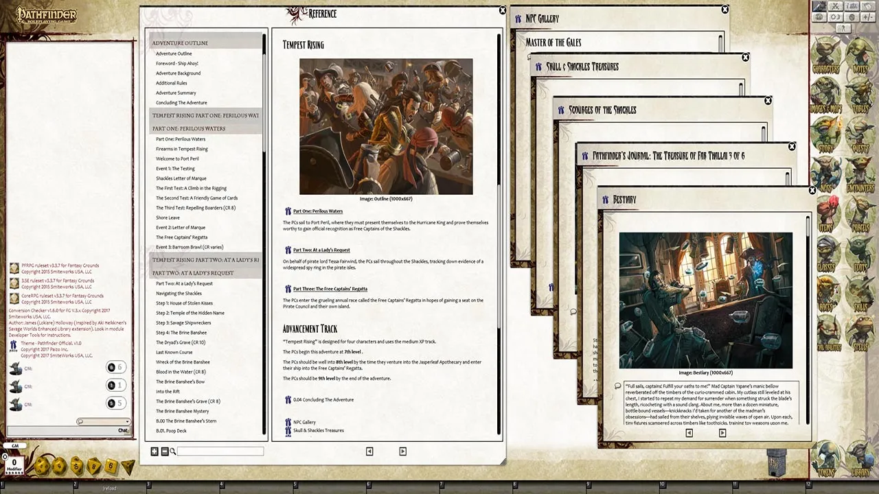 Fantasy Grounds - Pathfinder RPG - Skull & Shackles AP 3: Tempest Rising (PFRPG) Screenshot 4