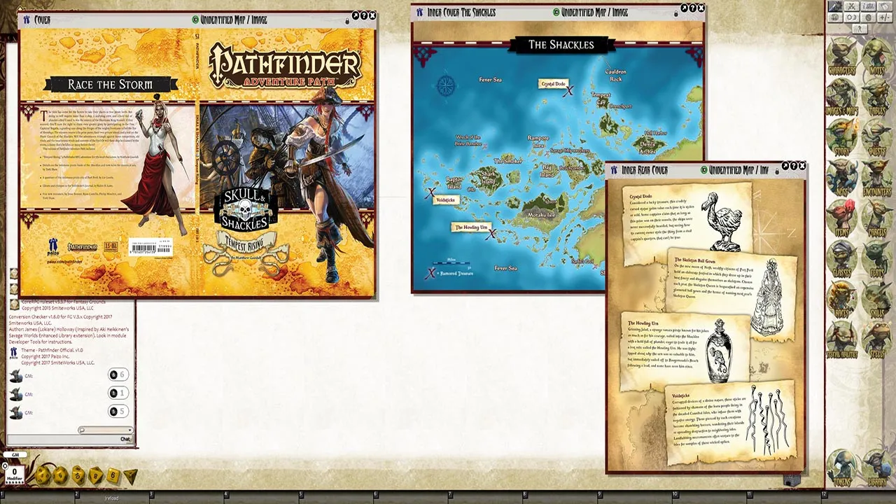 Fantasy Grounds - Pathfinder RPG - Skull & Shackles AP 3: Tempest Rising (PFRPG) Screenshot 5