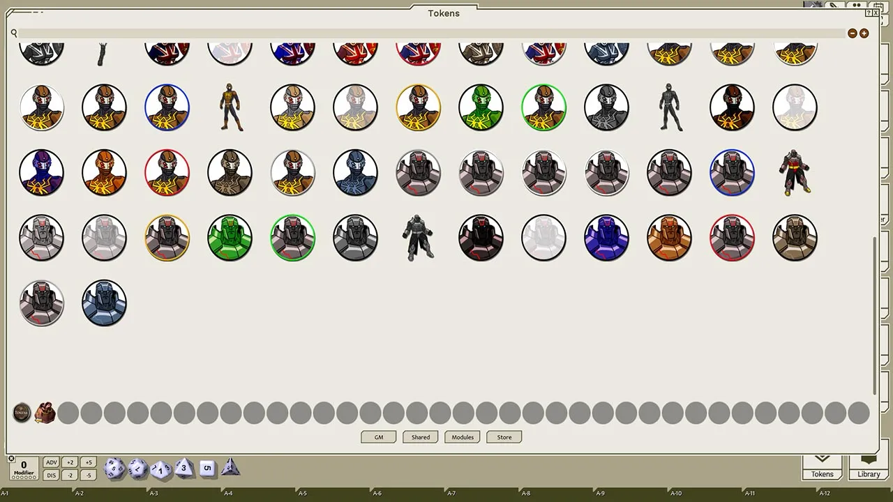 Fantasy Grounds - Supers, Volume 6 (Token Pack) Screenshot 2