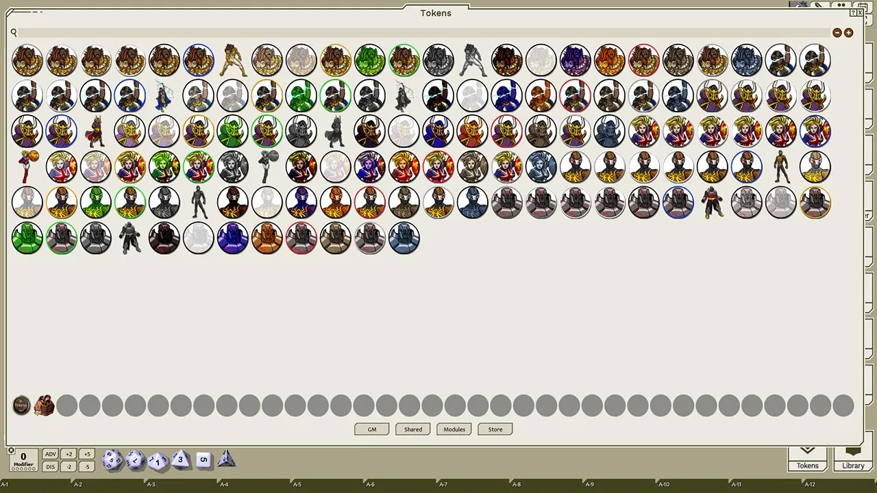 Fantasy Grounds - Supers, Volume 6 (Token Pack) Screenshot 0