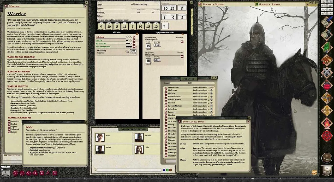 Fantasy Grounds - Symbaroum Ruleset (Symbaroum) Screenshot 2