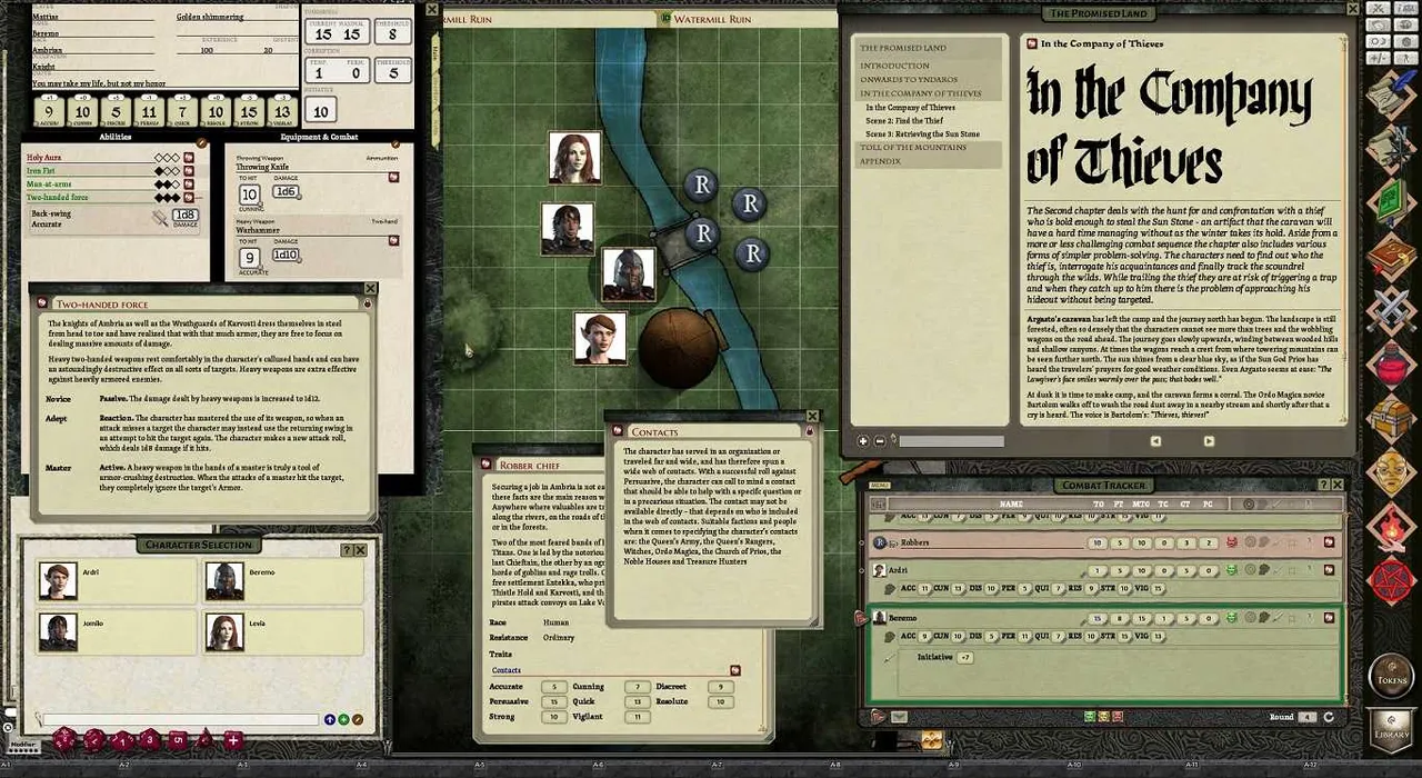 Fantasy Grounds - Symbaroum Ruleset (Symbaroum) Screenshot 1