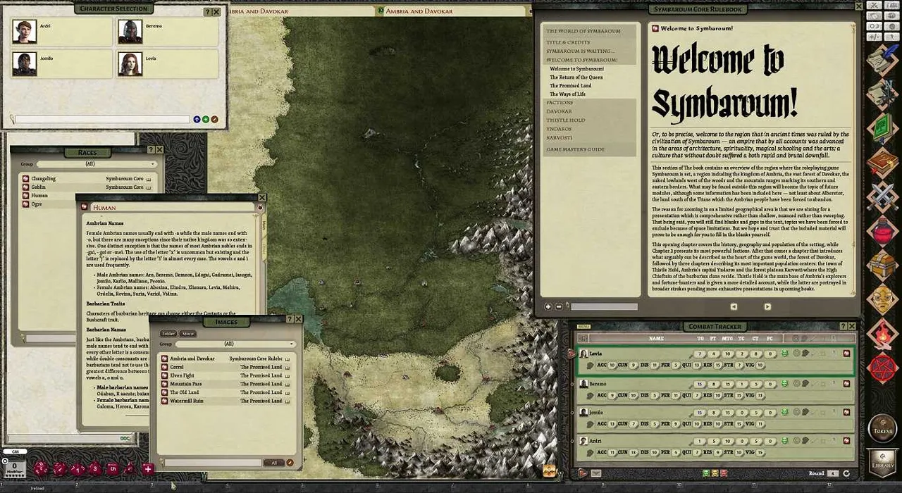 Fantasy Grounds - Symbaroum Ruleset (Symbaroum) Screenshot 3