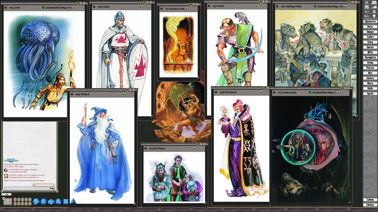 Fantasy Grounds - D&D Classics: Player's Handbook (2E) Screenshot 2