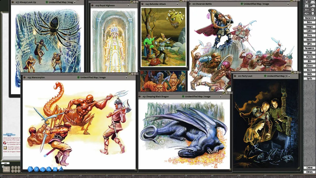 Fantasy Grounds - D&D Classics: Dungeon Master Guide (2E) Screenshot 2