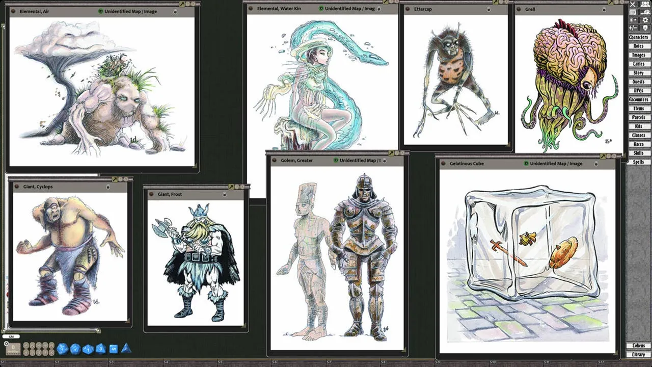 Fantasy Grounds - D&D Classics: Monstrous Manual (2E) Screenshot 3