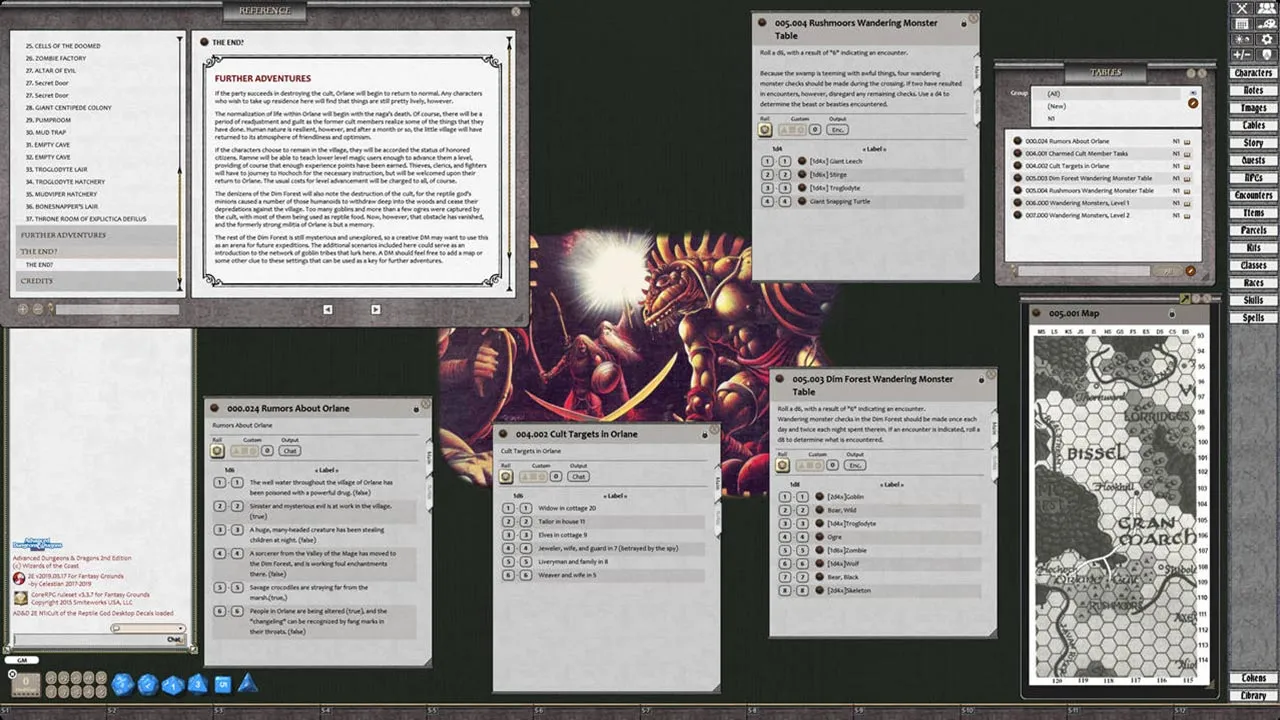 Fantasy Grounds - D&D Classics: N1 Against the Cult of the Reptile God (2E) Screenshot 0