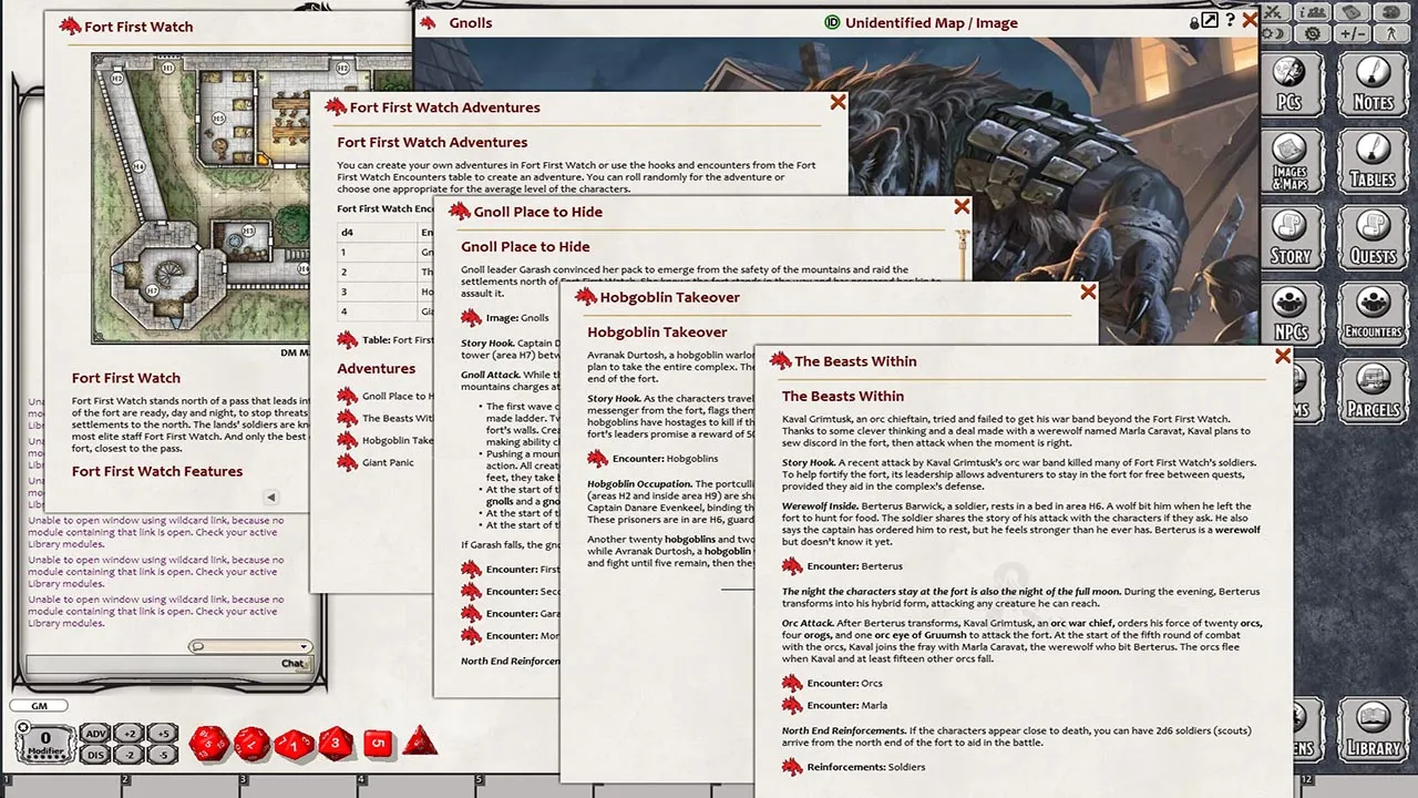 Fantasy Grounds - Dungeons & Dragons Tactical Maps: Adventure Atlas Screenshot 0