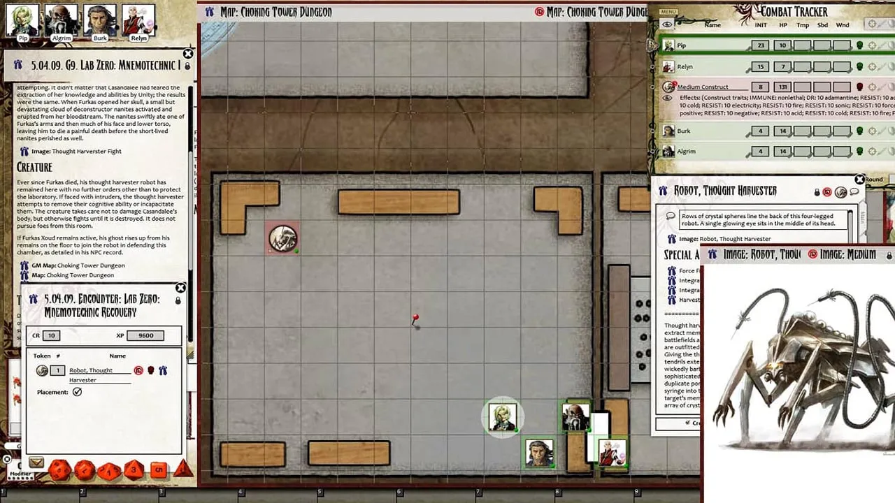 Fantasy Grounds - Pathfinder RPG - Iron Gods AP 3: The Choking Tower (PFRPG) Screenshot 3